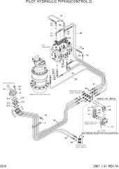 PILOT HYD PIPING(CONTROL 2)