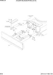 DOZER BLADE(R160LCD-9)