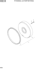 FLYWHEEL & STARTER RING