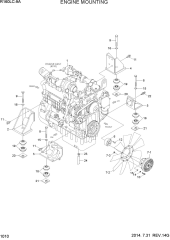 ENGINE MOUNTING