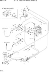 DOUBLE ACTING MAIN PIPING KIT 1