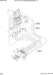 PILOT HYD PIPING(CONTROL 1)