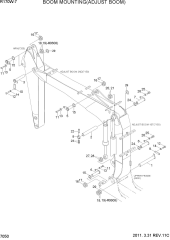 BOOM MOUNTING(ADJUST BOOM)