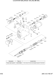 COUNTER BALANCE VALVE(-#0196)