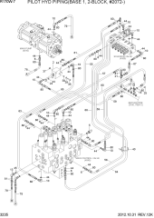PILOT HYD PIPING(BASE 1, 2-BLOCK, OPT)