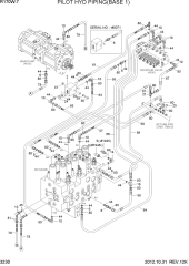 PILOT HYD PIPING(BASE 1)