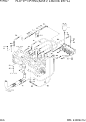 PILOT HYD PIPING(BASE 2, 2-BLOCK, OPT)