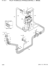 PILOT HYD PIPING(CONTROL 1, -#0429)