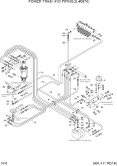 POWER TRAIN HYD PIPING 2(-#0978)