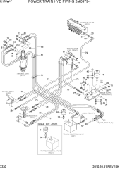 POWER TRAIN HYD PIPING 2(#0979-)