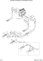 UPPER HYD PIPING(ATTACH)