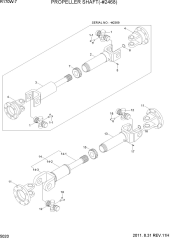 PROPELLER SHAFT(-#2468)