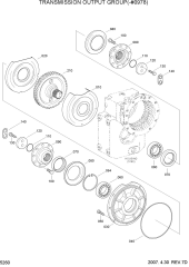 TRANSMISSION OUTPUT GROUP(-#0978)