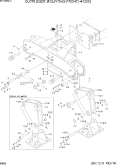 OUTRIGGER MOUNTING-FRONT(OLD)
