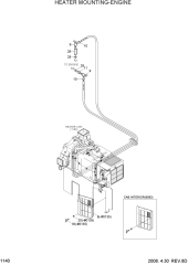 HEATER MOUNTING-ENGINE