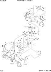 LOWER HYD PIPING 2