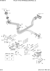 PILOT HYD PIPING(CONTROL 2)