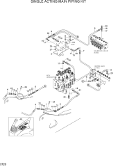 SINGLE ACTING MAIN PIPING KIT