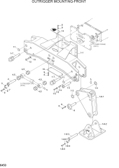OUTRIGGER MOUNTING-FRONT