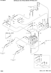 SINGLE ACTING MAIN PIPING KIT