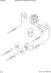 UPPER HYD PIPING (ATTACH)