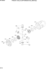 FRONT AXLE DIFFERENTIAL(-#0192)