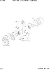 FRONT AXLE DIFFERENTIAL(#0193-)
