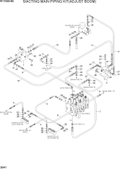 S/ACTING MAIN PIPING KIT(ADJUST BOOM)