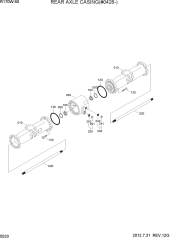 REAR AXLE CASING(#0426-)