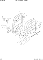 CAB ASSY(4/4, DOOR)