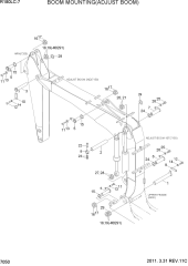 BOOM MOUNTING(ADJUST BOOM)