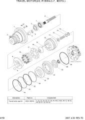 TRAVEL MOTOR(2/2, R180NLC-7, #0372-)
