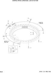 SWING RING GREASE LUB SYSTEM