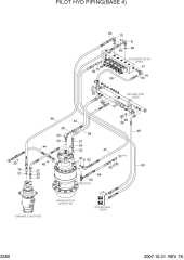 PILOT HYD PIPING(BASE 4)