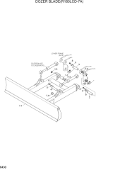 DOZER BLADE(R180LCD-7A)