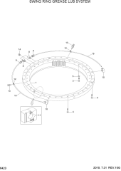 SWING RING GREASE LUB SYSTEM