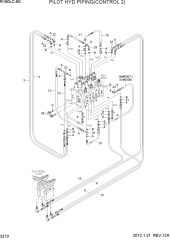 PILOT HYD PIPING(CONTROL 2)