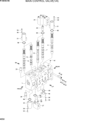 MAIN CONTROL VALVE(1/4)