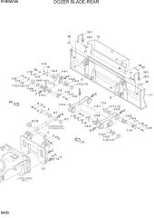 DOZER BLADE-REAR
