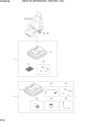 SEAT(SUSPENSION, HEATED, 2/2)