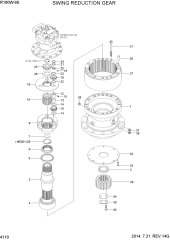 SWING REDUCTION GEAR