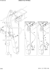 ARM HYD PIPING