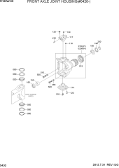 FRONT AXLE JOINT HOUSING(#0426-)