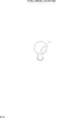 FUEL DRAIN LOCATION