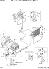 AIR CONDITIONER MOUNTING(-#2012)
