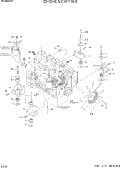 ENGINE MOUNTING