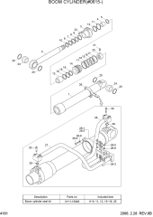 BOOM CYLINDER(#0615-)