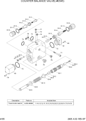 COUNTER BALANCE VALVE(-#0345)