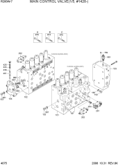 MAIN CONTROL VALVE(1/5, #1428-)