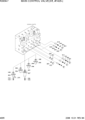 MAIN CONTROL VALVE(3/5, #1428-)
